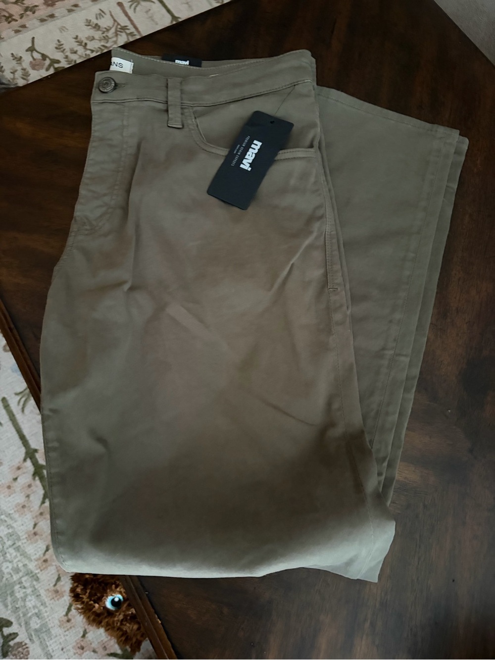 Mavi Men's Relaxed Jeans in Olive Green